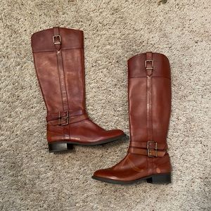 INC Leather Boots